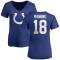 Women's Peyton Manning Name & Number Slim Fit T-Shirt - Royal