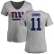 Women's Phil Simms Name & Number Slim Fit T-Shirt - Ash