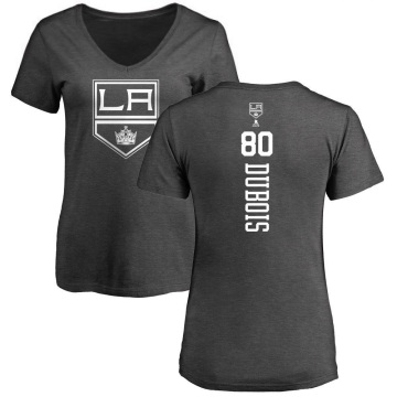 Women's Pierre-Luc Dubois One Color Backer T-Shirt - Charcoal