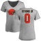 Women's Pierre Strong Jr. Name & Number Slim Fit T-Shirt - Ash
