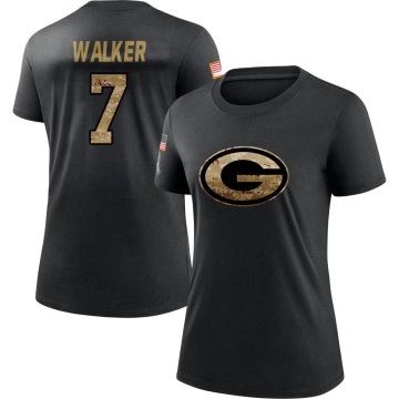 Women's Quay Walker 2020 Salute To Service Performance T-Shirt - Black