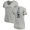 Women's Quentin Lake Backer V-Neck T-Shirt - Ash