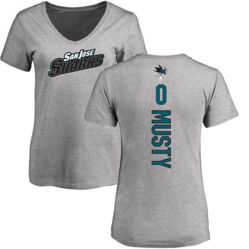 Women's Quentin Musty Backer T-Shirt - Ash