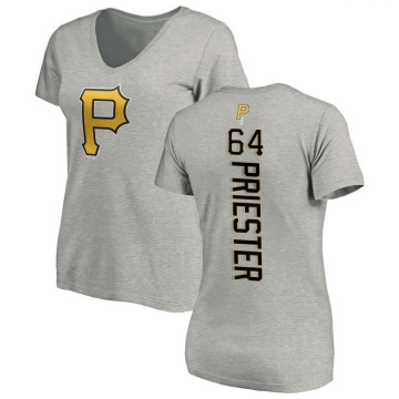 Women's Quinn Priester Backer Slim Fit T-Shirt - Ash