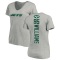 Women's Quinnen Williams Backer V-Neck T-Shirt - Ash