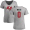 Women's Rachaad White Name & Number Slim Fit T-Shirt - Ash