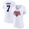Women's Radko Gudas 2023 Stanley Cup Final V-Neck T-Shirt - White
