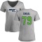 Women's Raiqwon O'Neal Name & Number Slim Fit T-Shirt - Ash