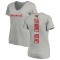 Women's Rakeem Nunez-Roches Backer V-Neck T-Shirt - Ash