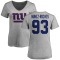 Women's Rakeem Nunez-Roches Name & Number Slim Fit T-Shirt - Ash
