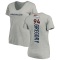 Women's Randy Gregory Backer V-Neck T-Shirt - Ash