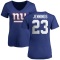 Women's Rashad Jennings Name & Number Slim Fit T-Shirt - Royal