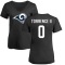 Women's Rashad Torrence II Name & Number Slim Fit T-Shirt - Black