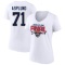 Women's Rasmus Asplund 2023 Stanley Cup Final V-Neck T-Shirt - White