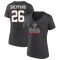 Women's Ray Sheppard Heather 2023 Eastern Conference Champions V-Neck T-Shirt - Charcoal