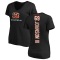 Women's Raymond Johnson III Backer Slim Fit T-Shirt - Black