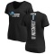 Women's Raymond Johnson III Backer Slim Fit T-Shirt - Black