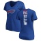 Women's Reggie Gilliam Backer Slim Fit T-Shirt - Royal