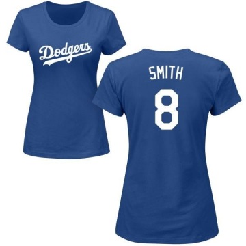 Women's Reggie Smith Name & Number T-Shirt - Royal