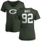Women's Reggie White Name & Number Slim Fit T-Shirt - Green