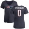 Women's Rhamondre Stevenson Name & Number T-Shirt - Navy