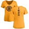Women's Rick Nash One Color Backer T-Shirt - Gold