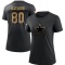 Women's Rico Gathers 2020 Salute To Service Performance T-Shirt - Black