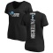 Women's Riley Patterson Backer Slim Fit T-Shirt - Black