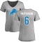 Women's Riley Patterson Name & Number Slim Fit T-Shirt - Ash