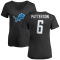Women's Riley Patterson Name & Number Slim Fit T-Shirt - Black
