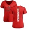 Women's Rob Gronkowski Backer Slim Fit T-Shirt - Red