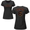 Women's Robby Thompson Name & Number T-Shirt - Black