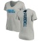 Women's Robert Rochell Backer V-Neck T-Shirt - Ash
