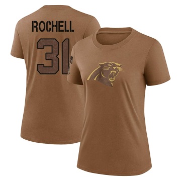 Women's Robert Rochell Legend 2023 Salute To Service Performance T-Shirt - Brown
