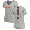 Women's Robert Tonyan Backer V-Neck T-Shirt - Ash