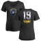 Women's Robin Yount Midnight Mascot V-Neck T-Shirt - Black