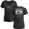 Women's Rock Ya-Sin Midnight Mascot T-Shirt - Black