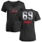 Women's Roddery Munoz Midnight Mascot V-Neck T-Shirt - Black