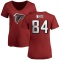 Women's Roddy White Name & Number Slim Fit T-Shirt - Red
