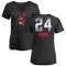 Women's Roger Dorn Midnight Mascot V-Neck T-Shirt - Black