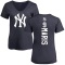 Women's Roger Maris Backer Slim Fit T-Shirt - Navy