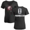 Women's Ron Marinaccio Midnight Mascot V-Neck T-Shirt - Black