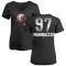 Women's Ron Marinaccio Midnight Mascot V-Neck T-Shirt - Black