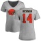 Women's Ronnie Hickman Name & Number Slim Fit T-Shirt - Ash