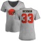 Women's Ronnie Hickman Name & Number Slim Fit T-Shirt - Ash