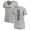 Women's Ronnie Perkins Backer V-Neck T-Shirt - Ash