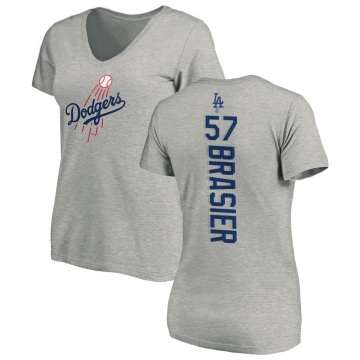 Women's Ryan Brasier Backer Slim Fit T-Shirt - Ash
