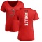 Women's Ryan Miller Backer Slim Fit T-Shirt - Red