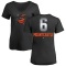 Women's Ryan Mountcastle Midnight Mascot V-Neck T-Shirt - Black