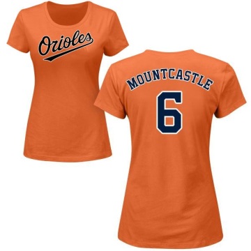 Women's Ryan Mountcastle Name & Number T-Shirt - Orange